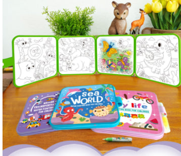 Children's Magic Picture Book Graffiti Water DIY Creative Folding
