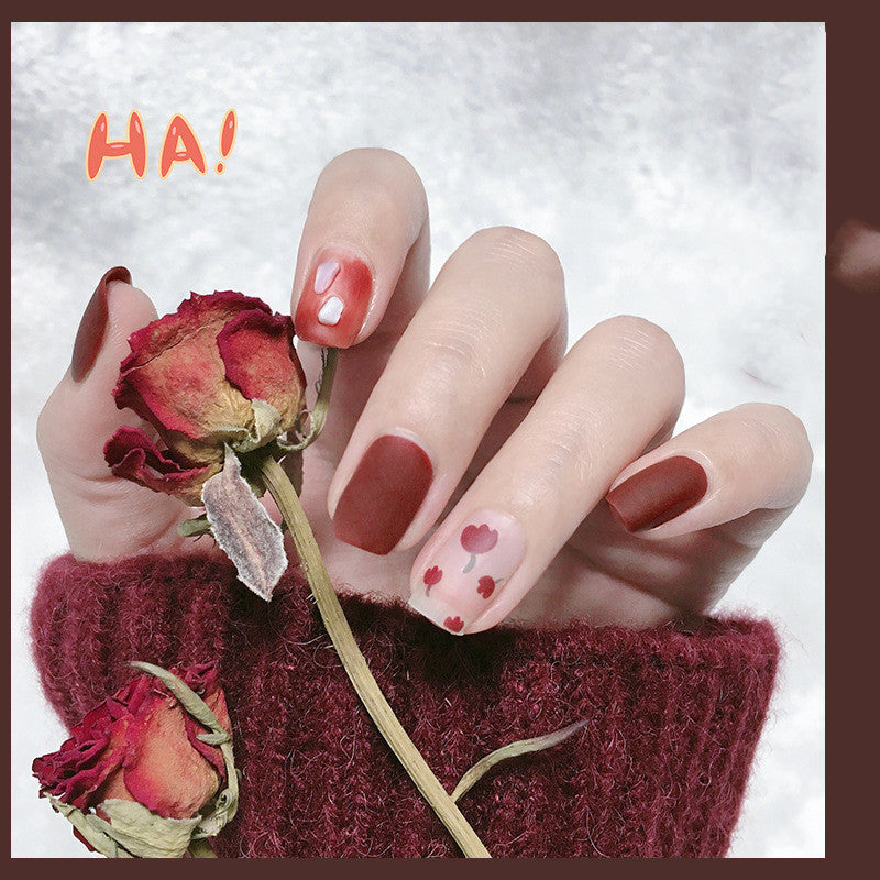 Water-based Matte Nail Polish Autumn And Winter Color Matte Matte Texture