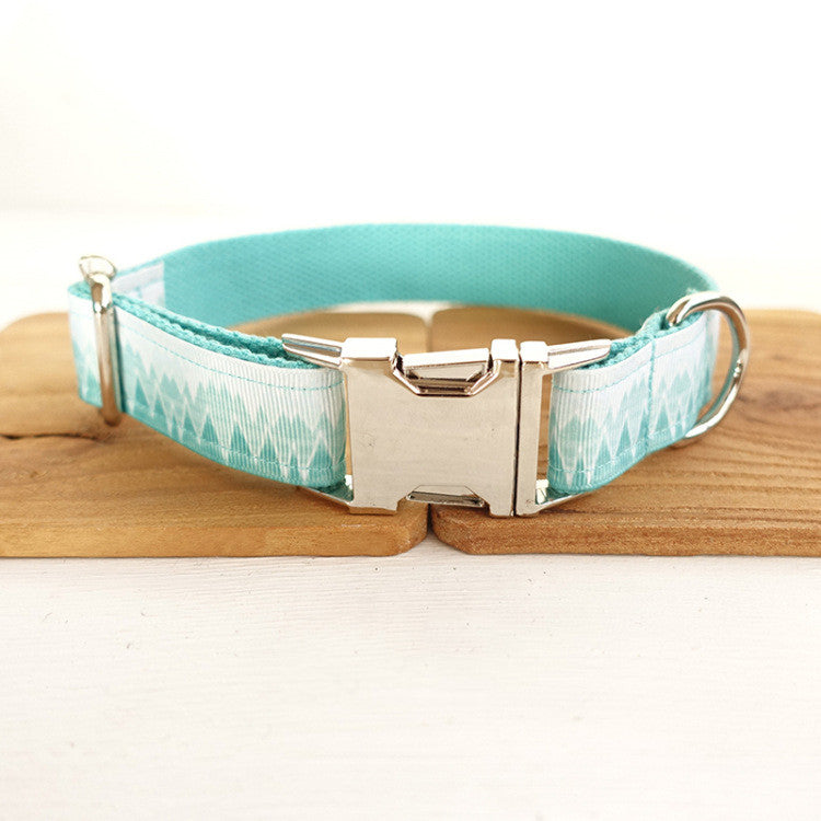 Creative And Simple Pet Traction Rope Collar Set