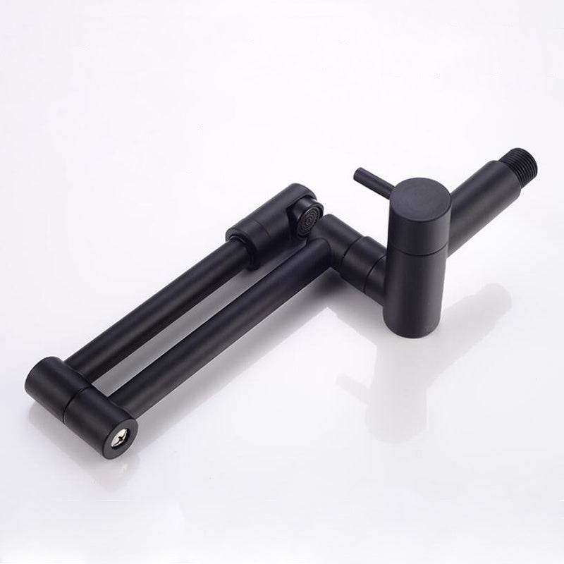 Full Copper Extension Mop Sink Rotatable Folding Faucet