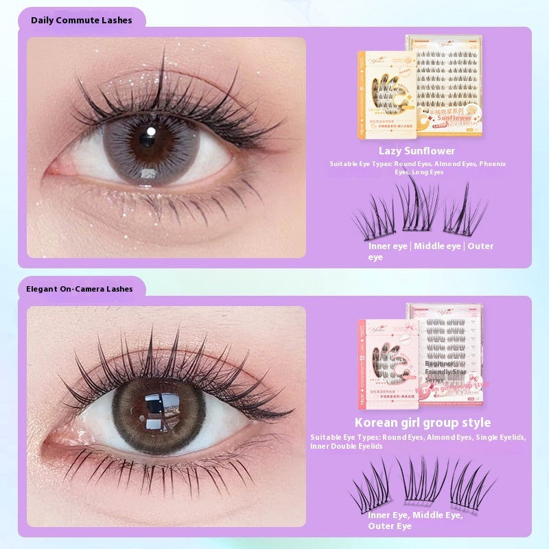 Glue-free Self-adhesive Eyelash False Eyelashes