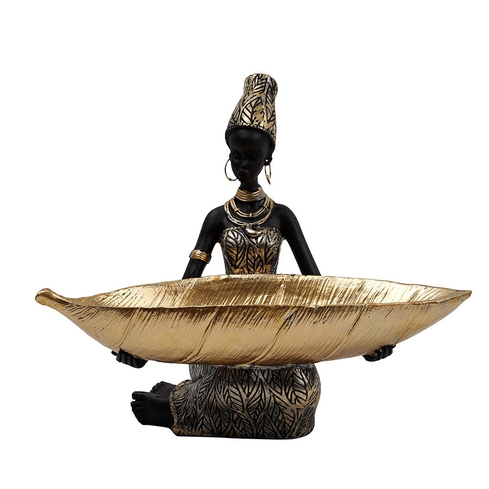 Fruit Plate Resin Home Fruit Plate Decoration Thai Style Desktop Storage Decorations