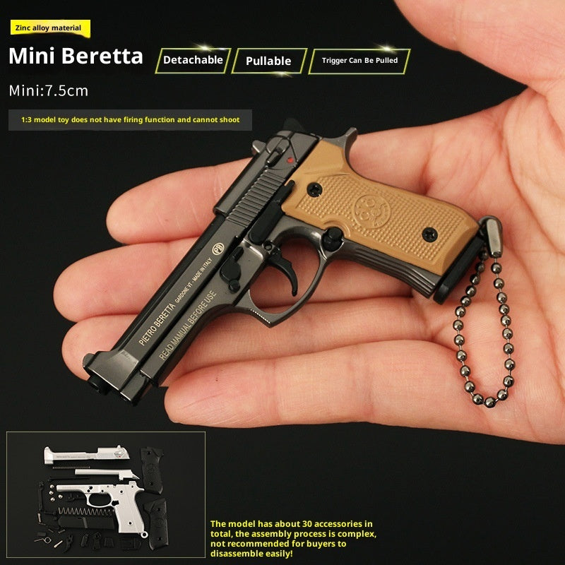 Alloy Model Toy Grab Keychain