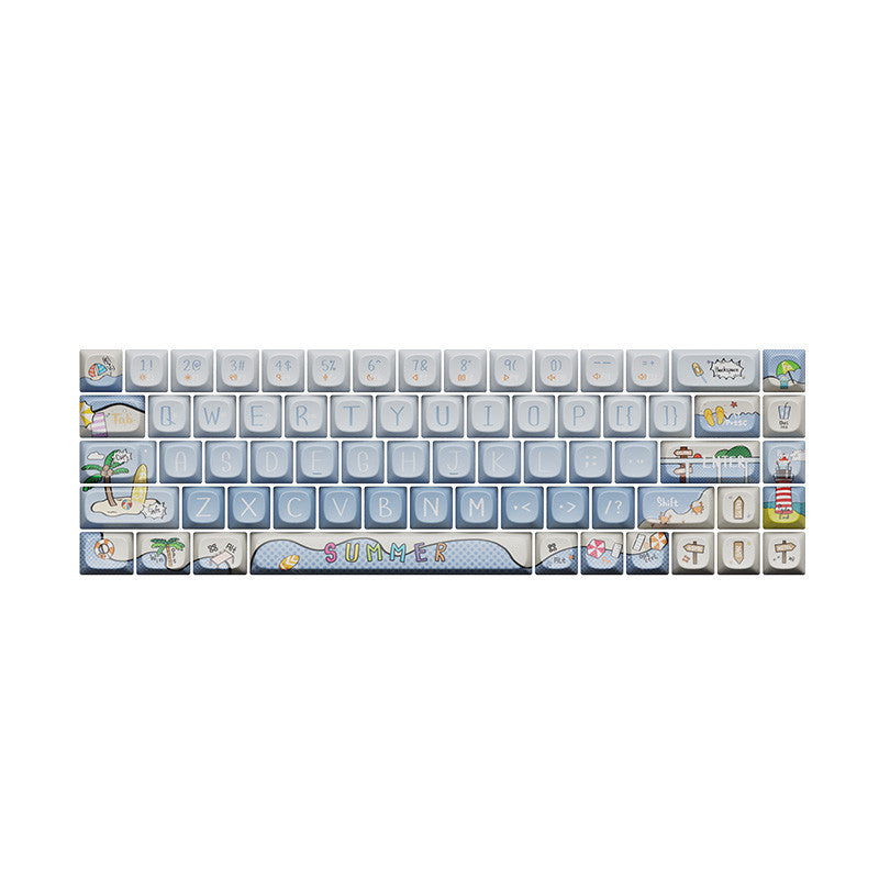 Mechanical Keyboard Original Theme Thermal Sublimation Process Keycaps