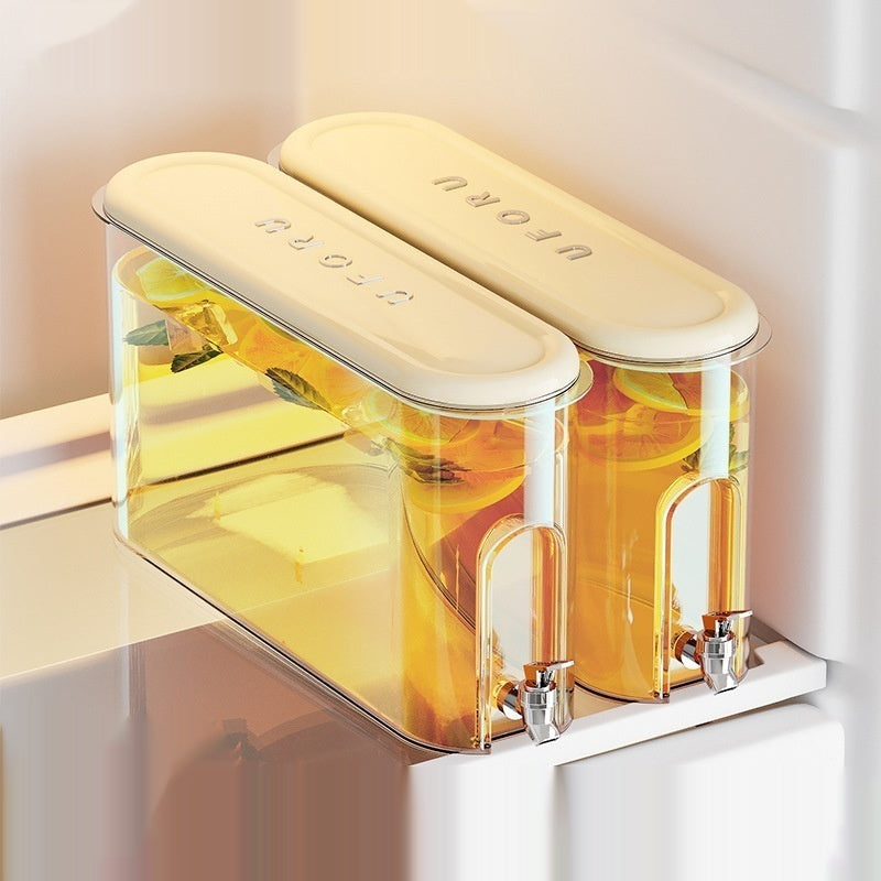 Household Refrigerator With Faucet Large Capacity Gap Cold Kettle
