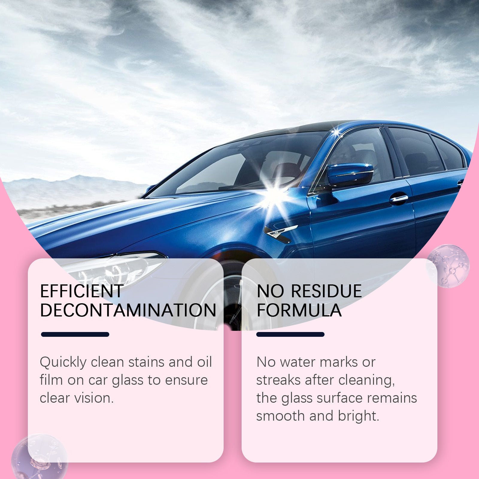 Car Glass Cleaner Lightweight Protection