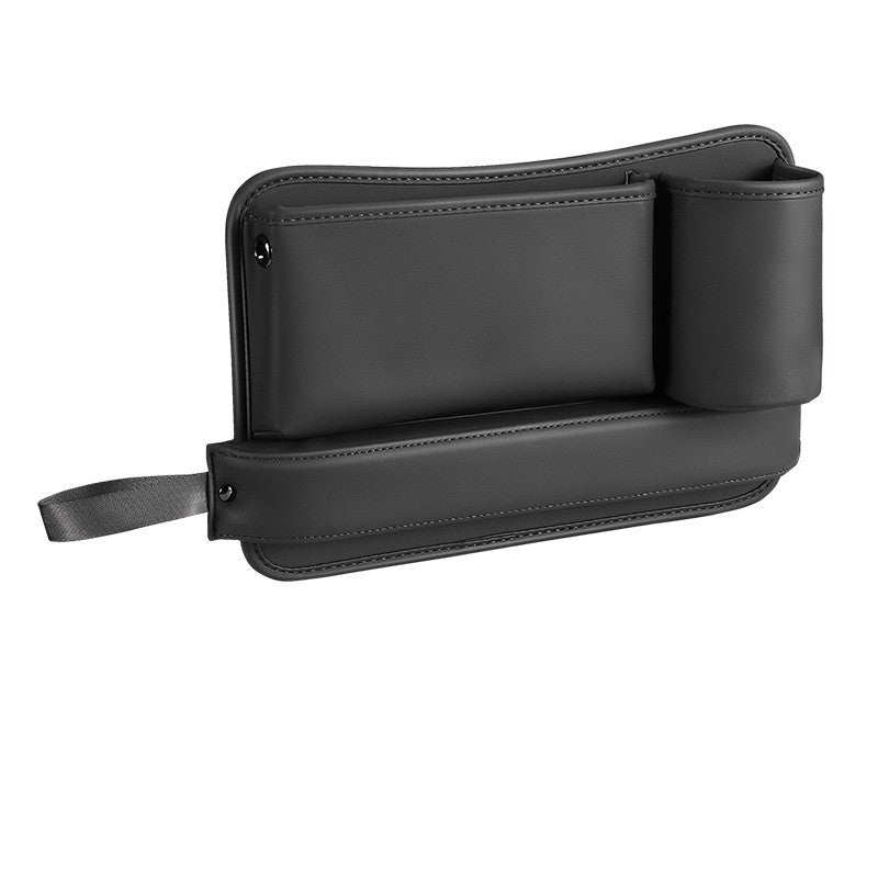 Car Seat Gap Organizer Auto Console Side Storage Box With Cup Holder
