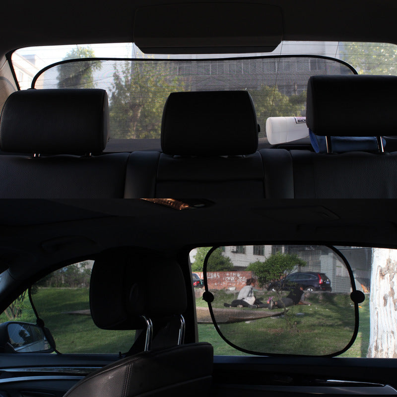 Summer Mesh Sunshade 5-piece Car Sunshade
