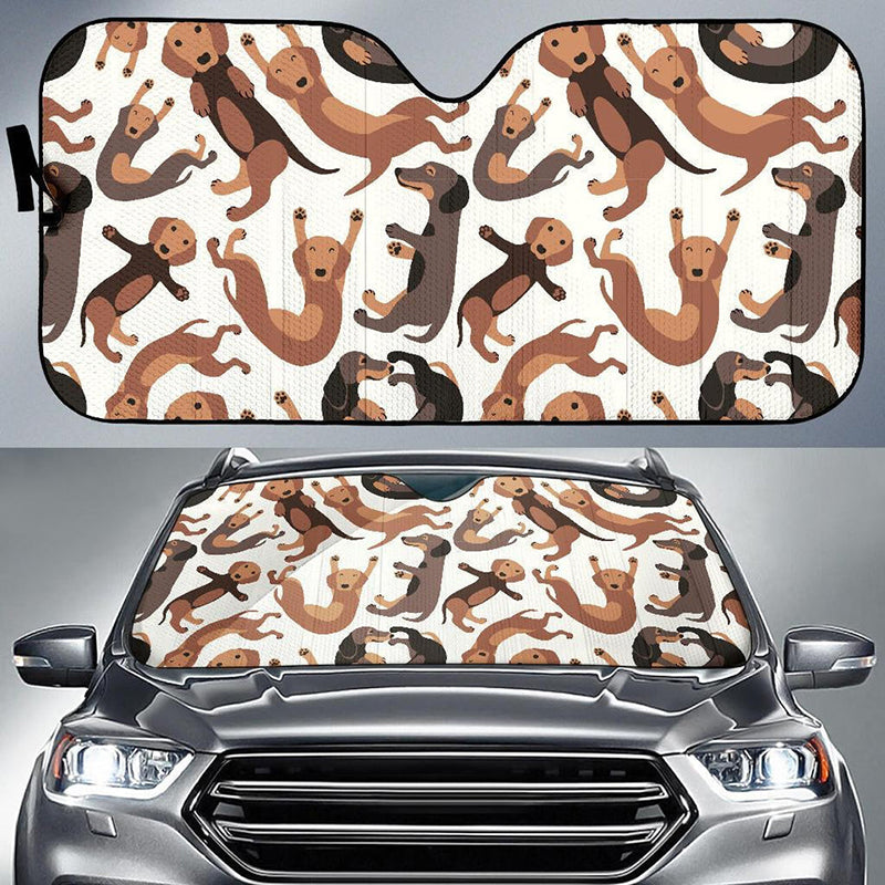 Car Sunshade Front Gear Heat Insulation Free Punch