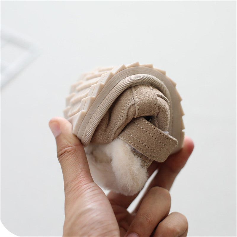 Children's Thick Warm Soft-soled Toddler Shoes