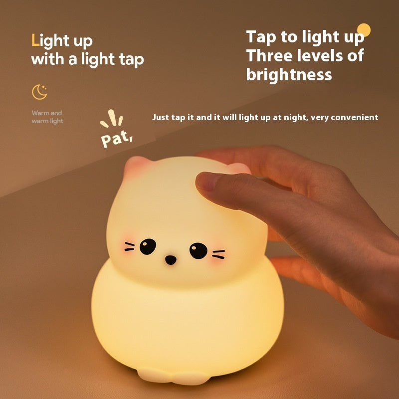 Lampe LED créative à tapoter pour décompression