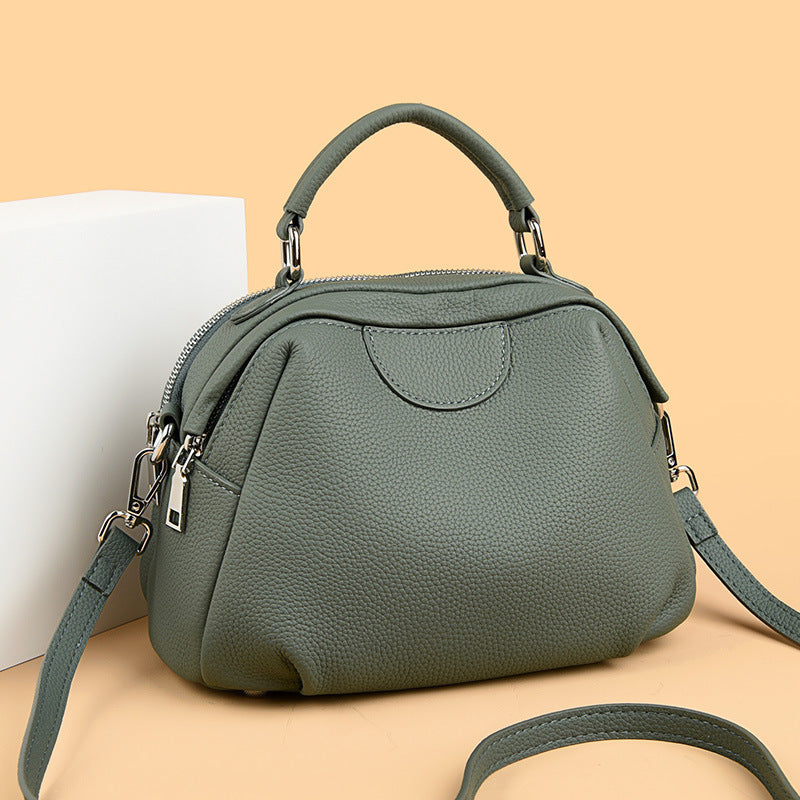 Genuine Leather Shoulder Large-capacity Crossbody Bag