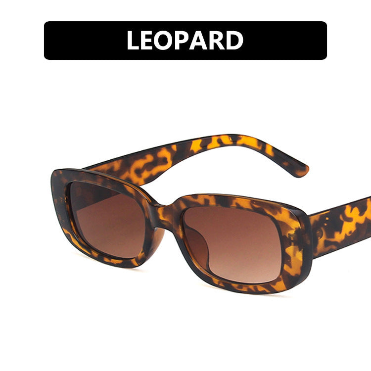 Small Frame Sunglasses Women's Fashion Rectangular Sunglasses
