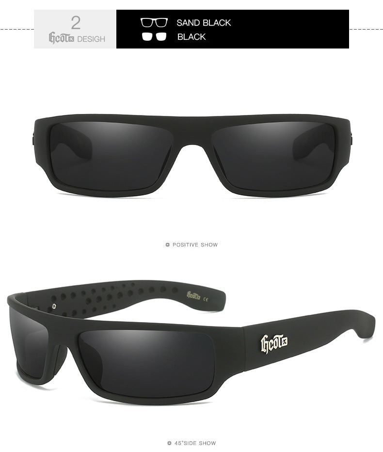 Motorcycle Bandit Style Hip Hop Fashion West Coast Polarized Sunglasses