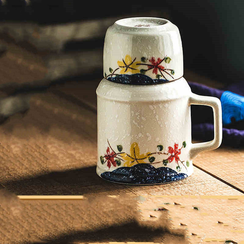 One Pot One Cup Japanese Style Liquor Set Retro Tea Cup