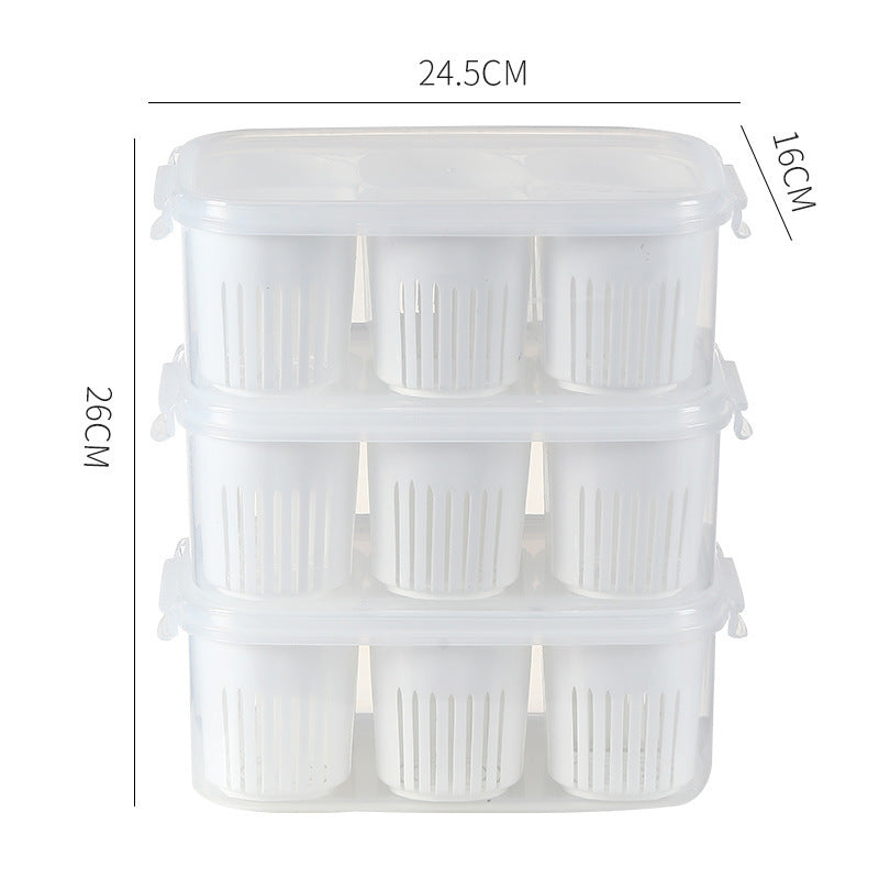 Simple Refrigerator Compartment Multifunctional Storage Box