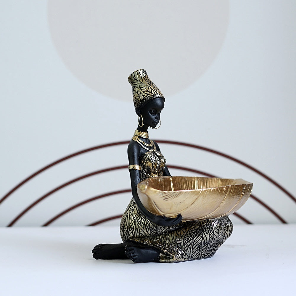 Fruit Plate Resin Home Fruit Plate Decoration Thai Style Desktop Storage Decorations