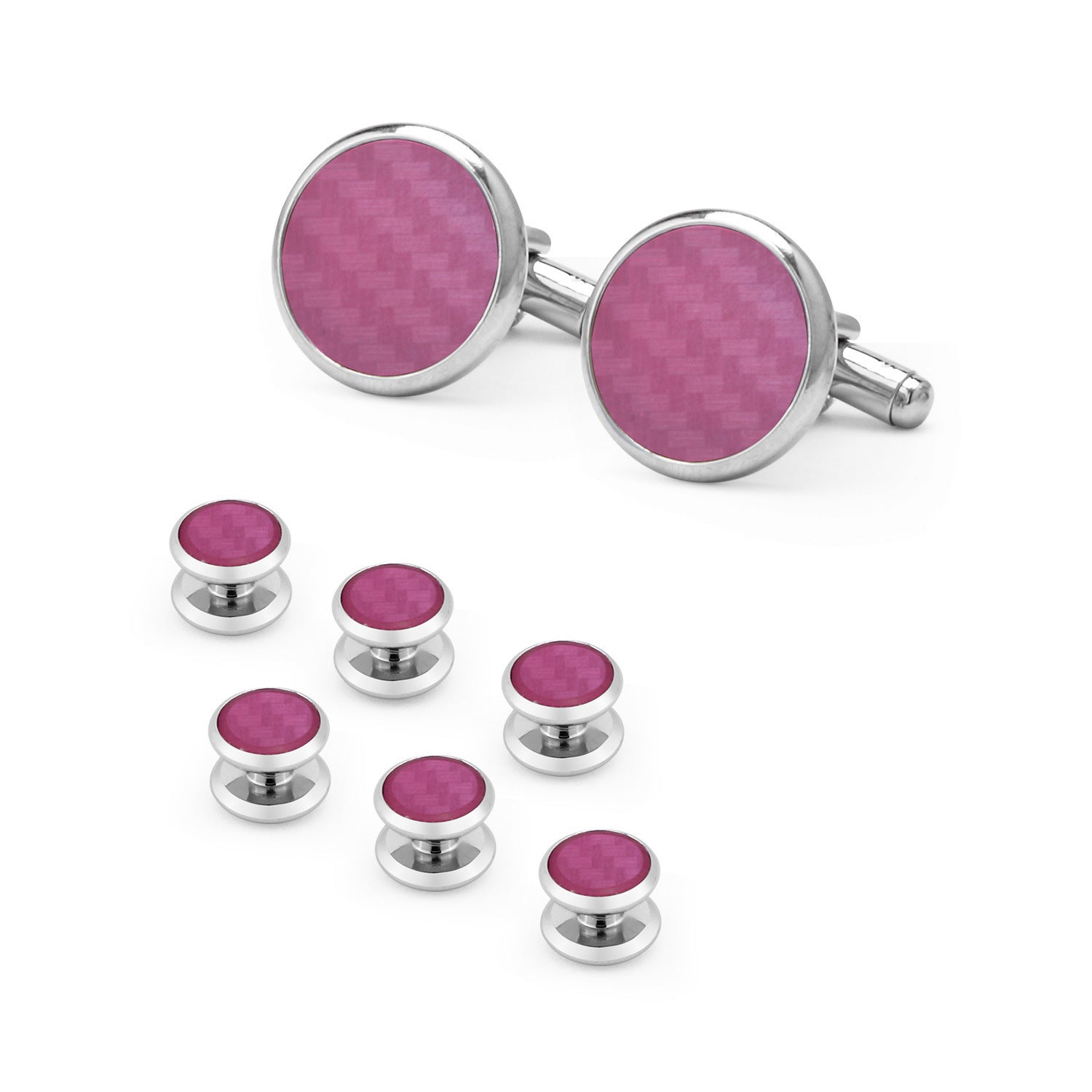 Boutons de manchette homme chemise française ronde goutte coque boutons de manchette combo 8 pièces