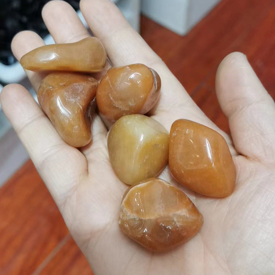 Natural Large Grain Polished Crystal Stone
