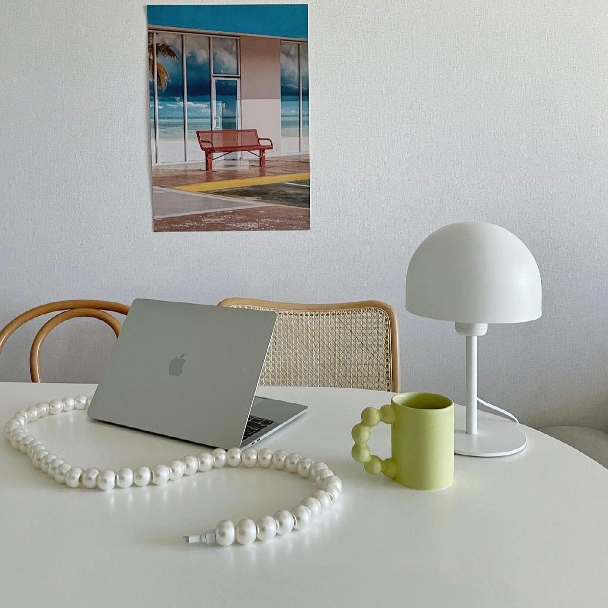Pearl Beaded Mobile Phone Data Cable