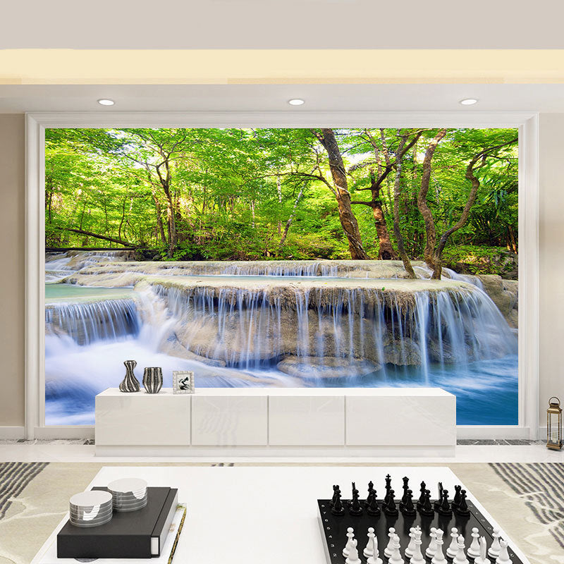 Self-adhesive Wallpaper For Living Room 3D TV Backdrop