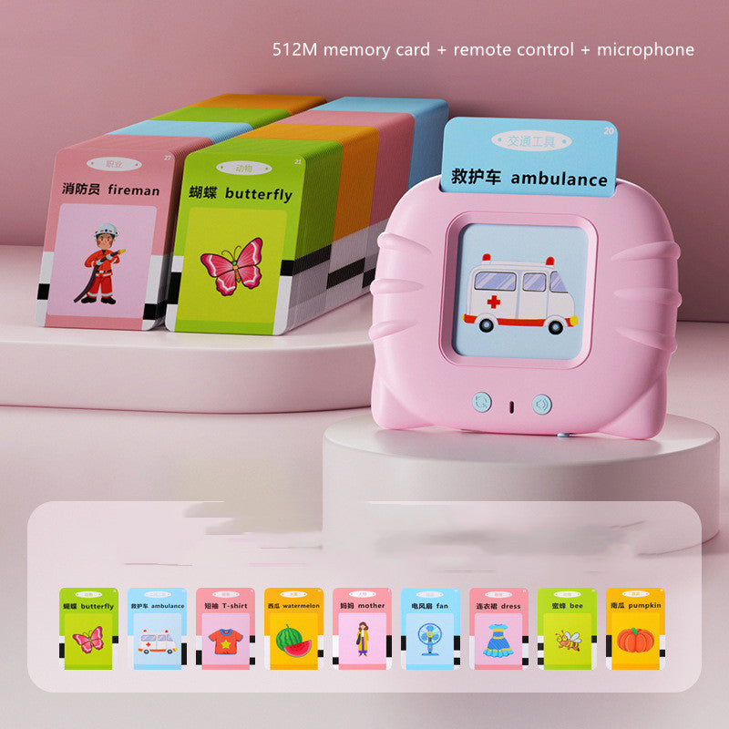 Children's Card Insertion Early Education Machine Bilingual Literacy K Song
