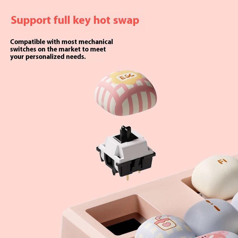 Three-Model E-sports Office Universal Mechanical Keyboard