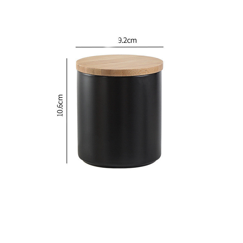 Household Fashion Storage Ceramic Seasoning Jar