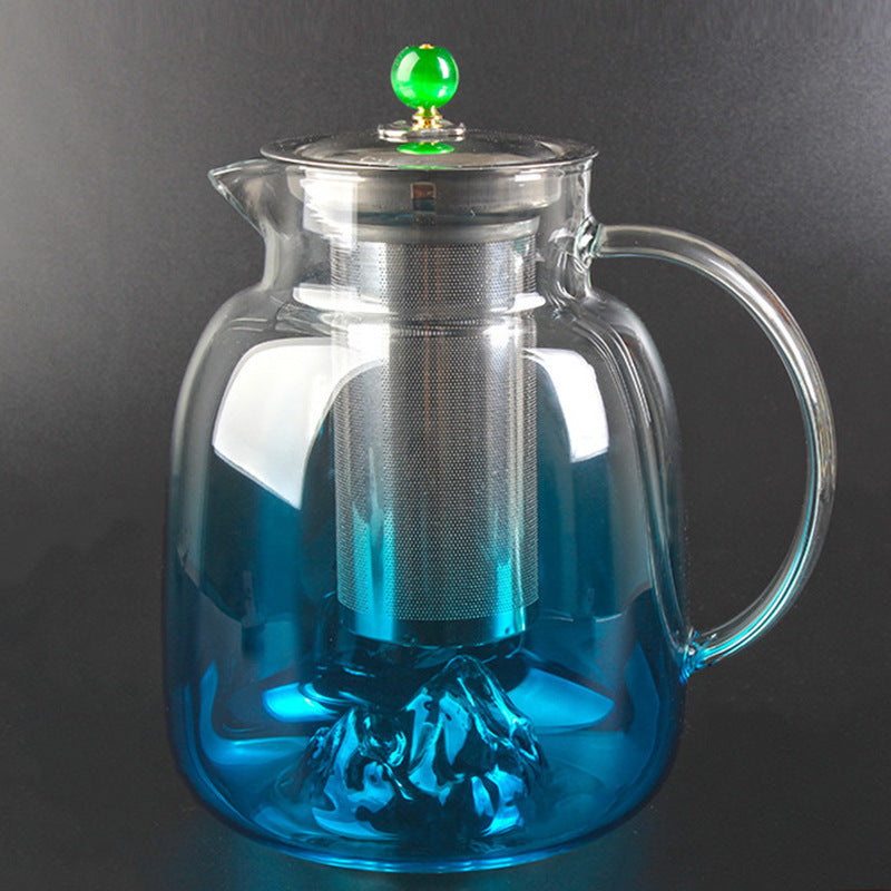 Household Heat-resistant Thick Glass Teapot Set