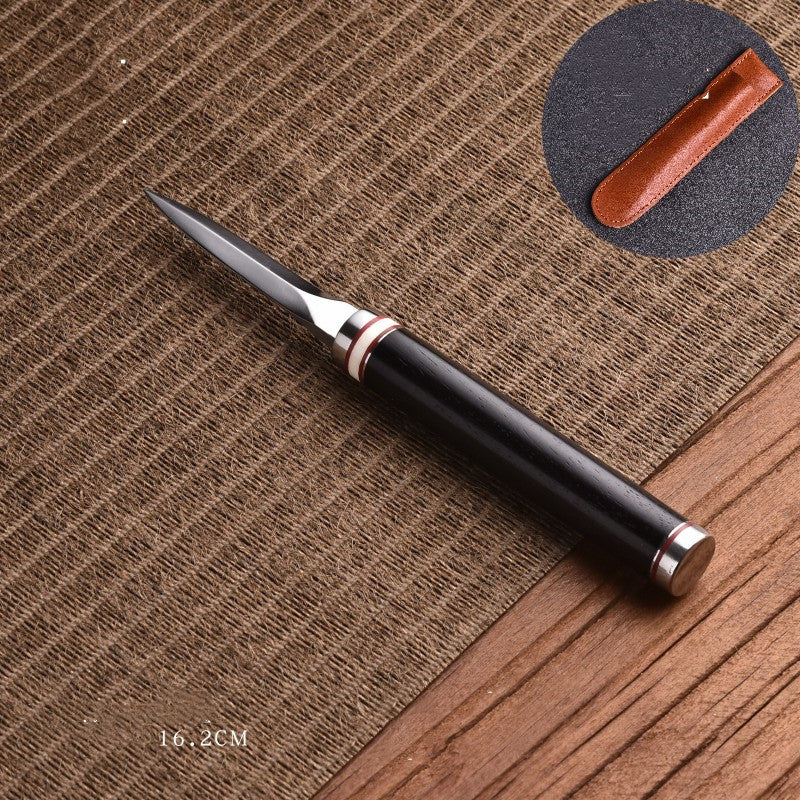 Pu'er Tea Knife Tool Ebony