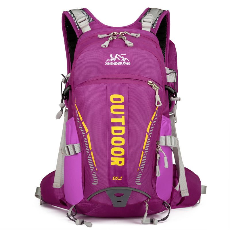 Sac de randonnée extérieur, Sac à dos à armature suspendue, Sac de cyclisme, Sac à dos pour hommes et femmes, Sac de voyage, Sac à dos étudiant