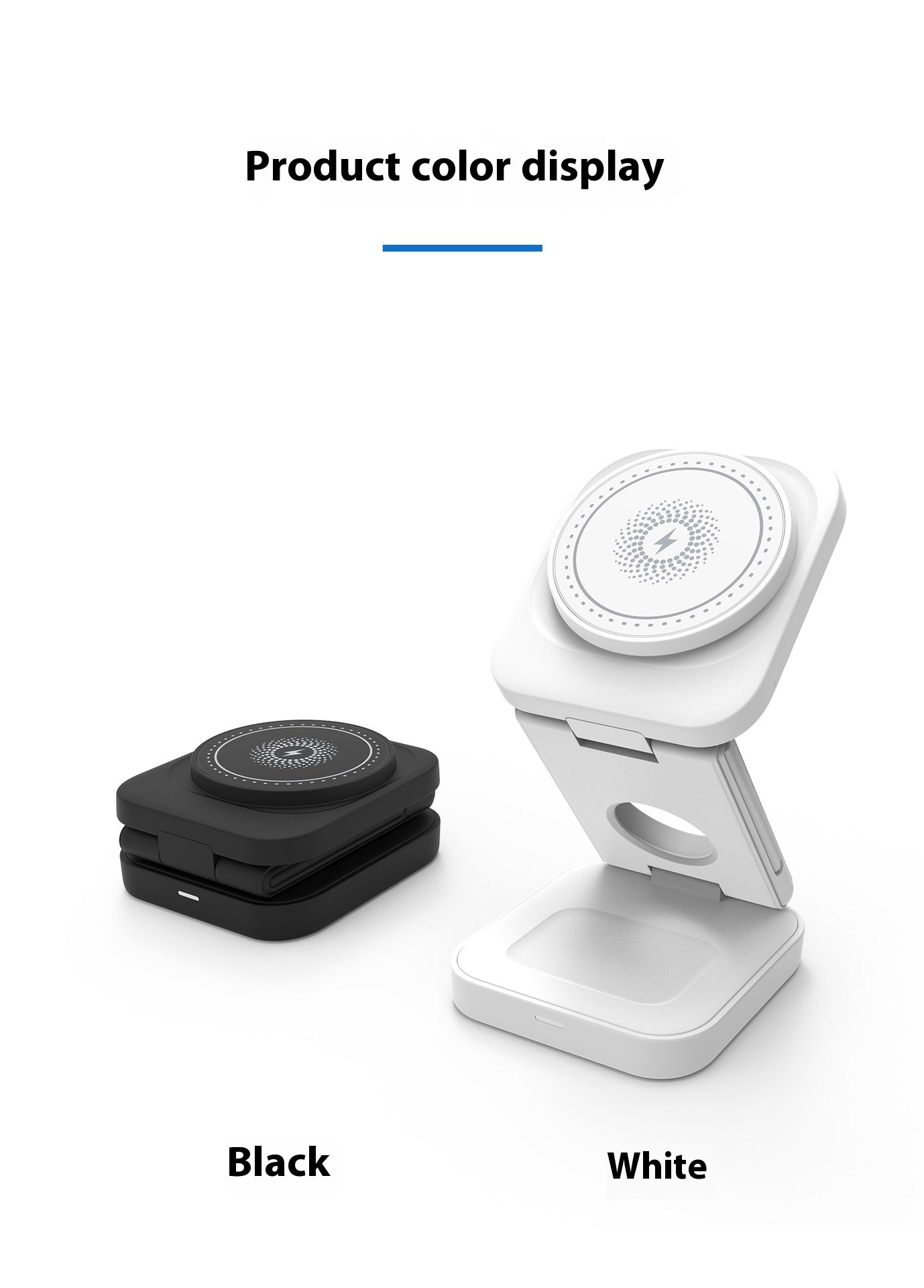 Three-in-one Magnetic Wireless Charger Folding