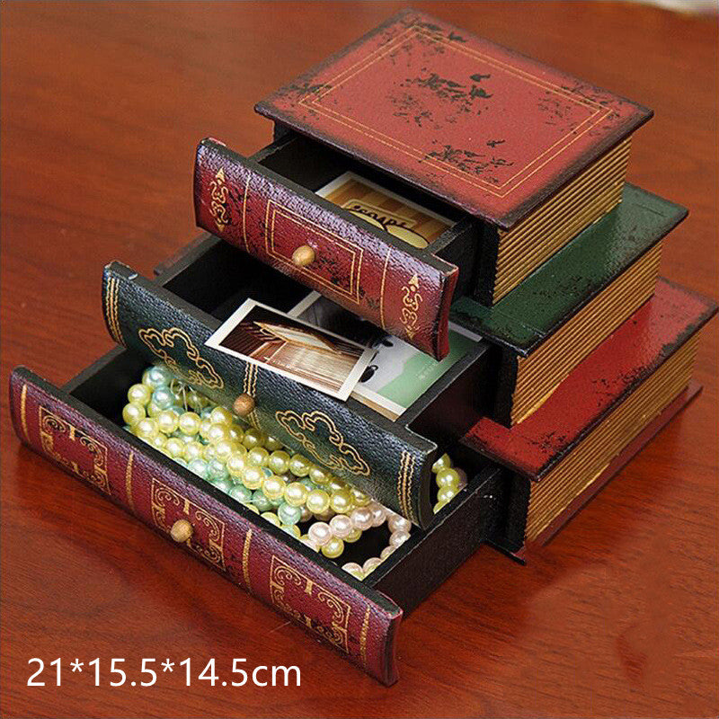 European Style Home Decoration Jewelry Drawer Storage Box