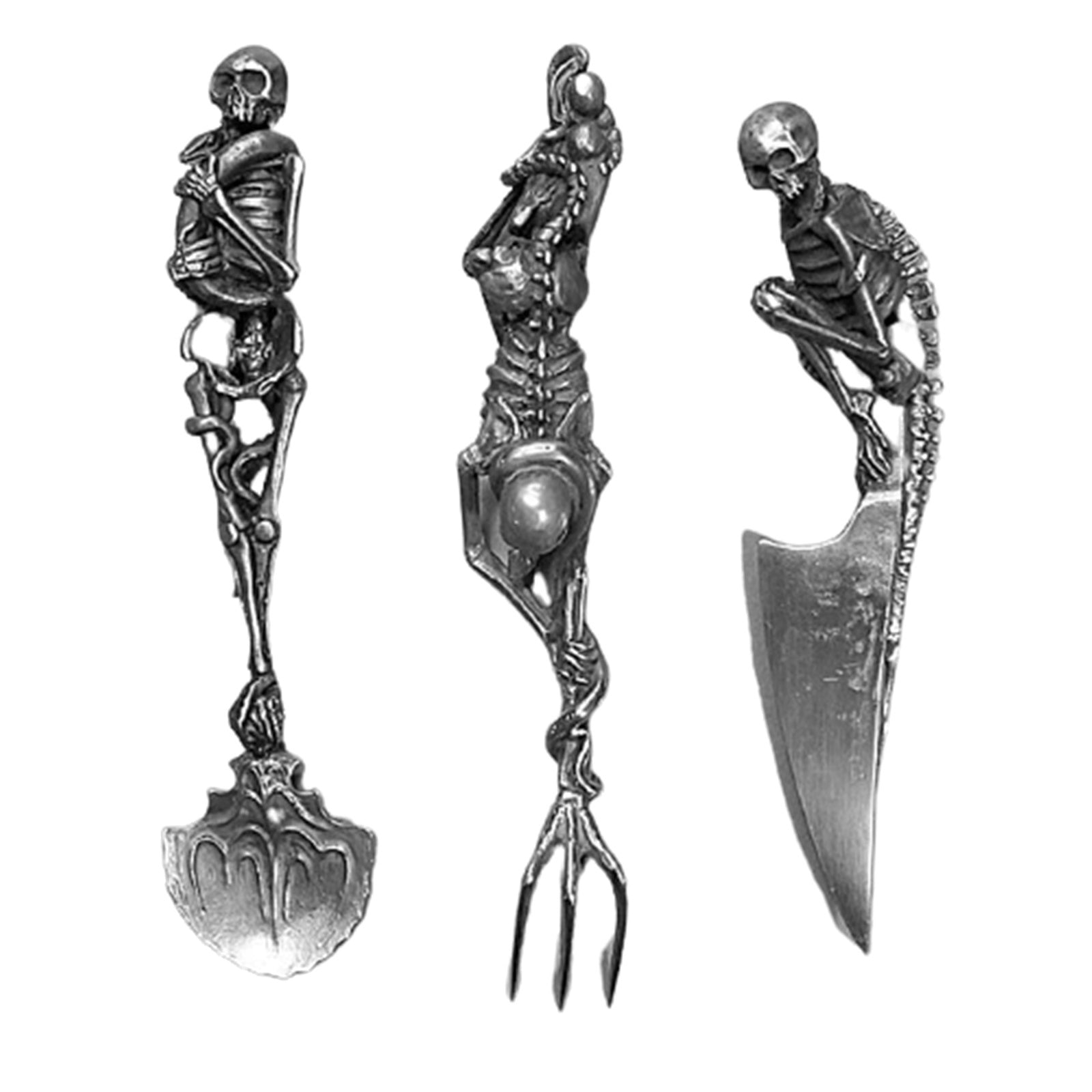 Innovative Fashion Funny Halloween Knife Fork And Spoon Set