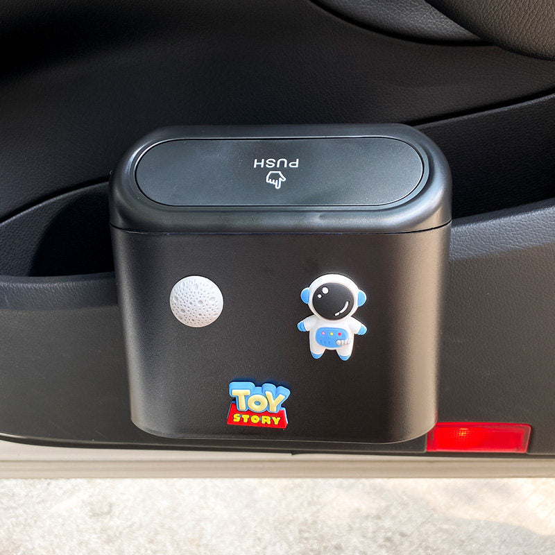 Car Trash Can Creative Cute Storage Cleaning