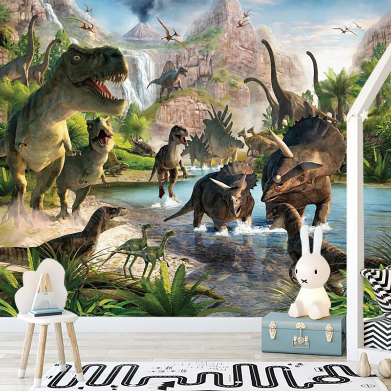 Children's Living Room Bedroom Wallpaper