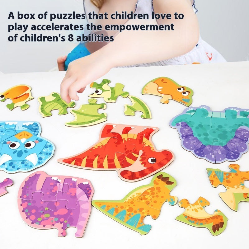 Portable Gift Box Puzzle Children Education Baby Boys And Girls Toys Puzzle Gift Box