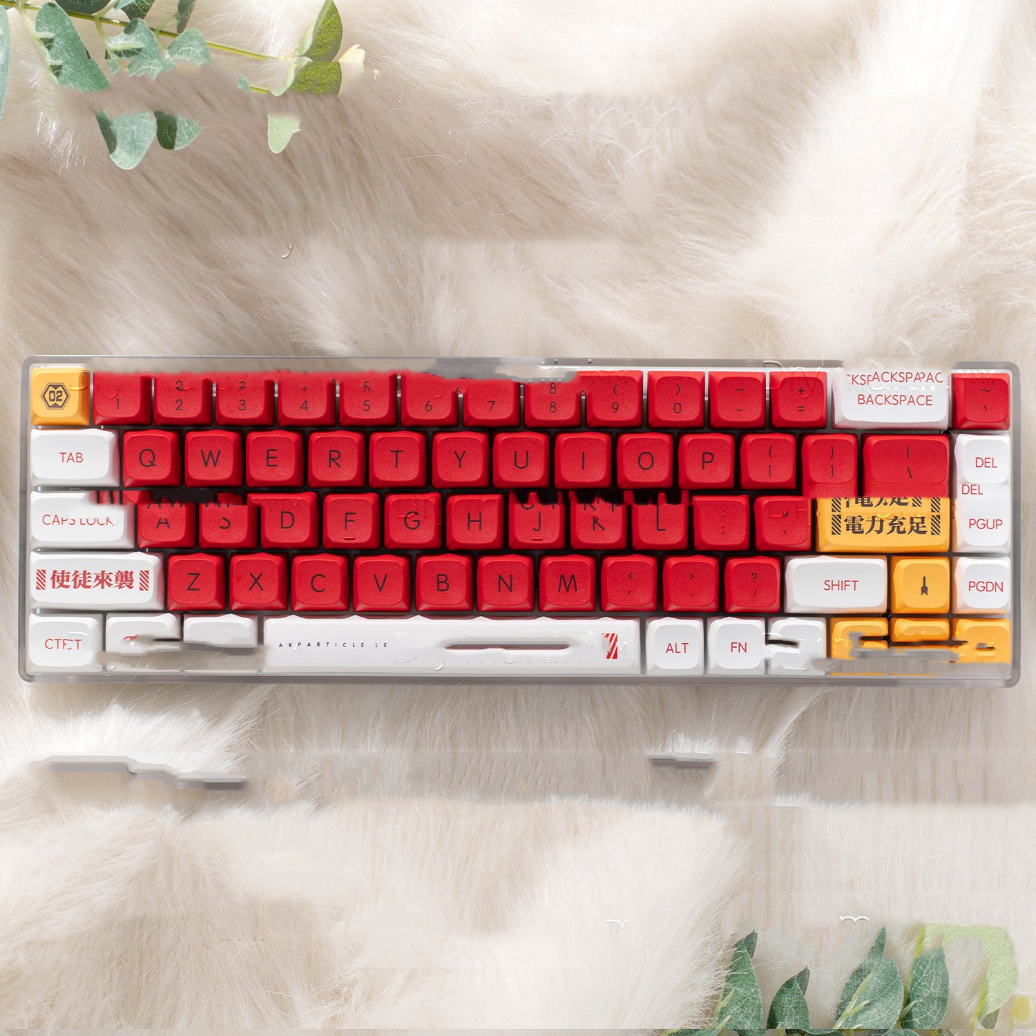 Transparent Tri-mode Kit RGB Silent Mechanical Keyboard
