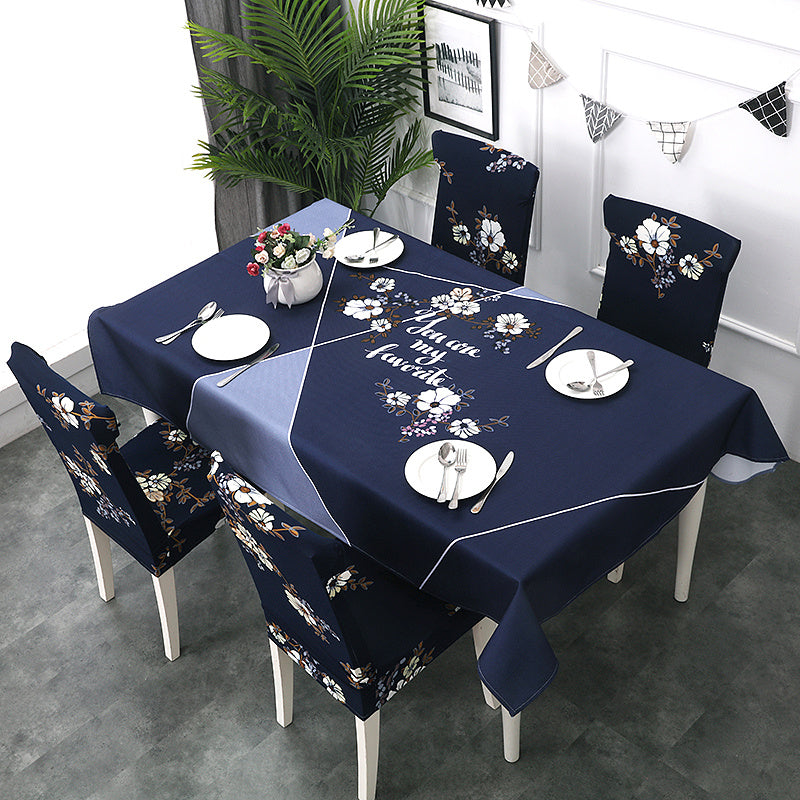 Cotton  waterproof tablecloth