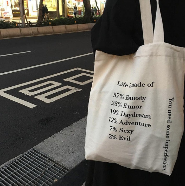 Bag new ins versatile canvas shoulder bag wholesale canvas bag female shopping bag