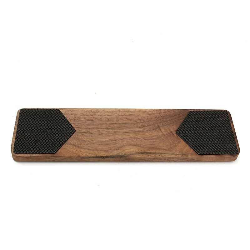 Repose-poignet de clavier mécanique en noyer noir