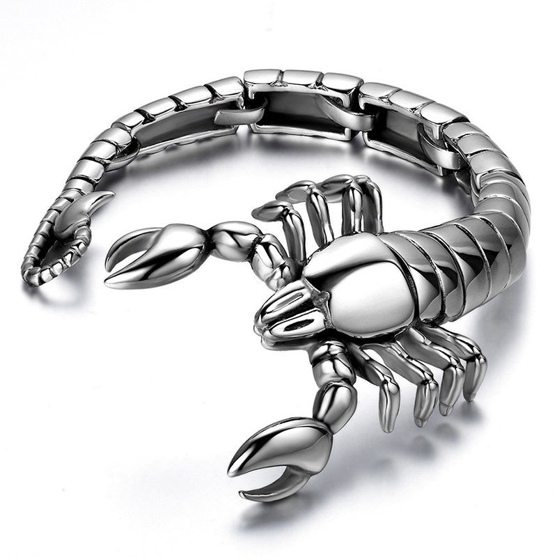 Stainless steel scorpion bracelet bracelet