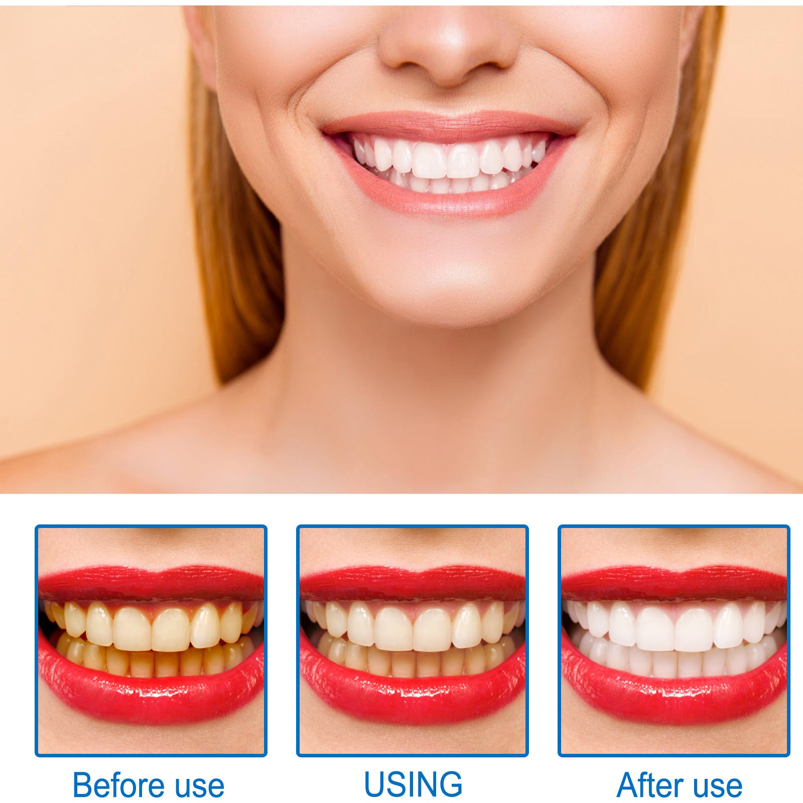 Tooth Fluid Improves Yellow Teeth Cleaning Tartar