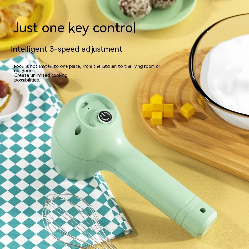 Handheld Mini Multi-function Wireless Electric Whisk