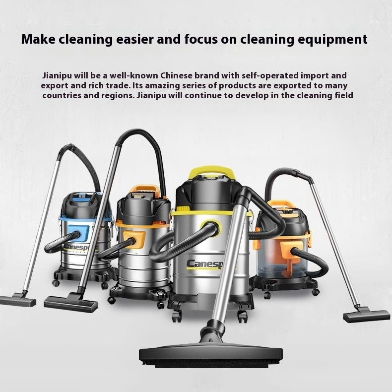 Aspirateur Balai Sans Fil Puissant Ménager Humide et Sec à Grande Aspiration