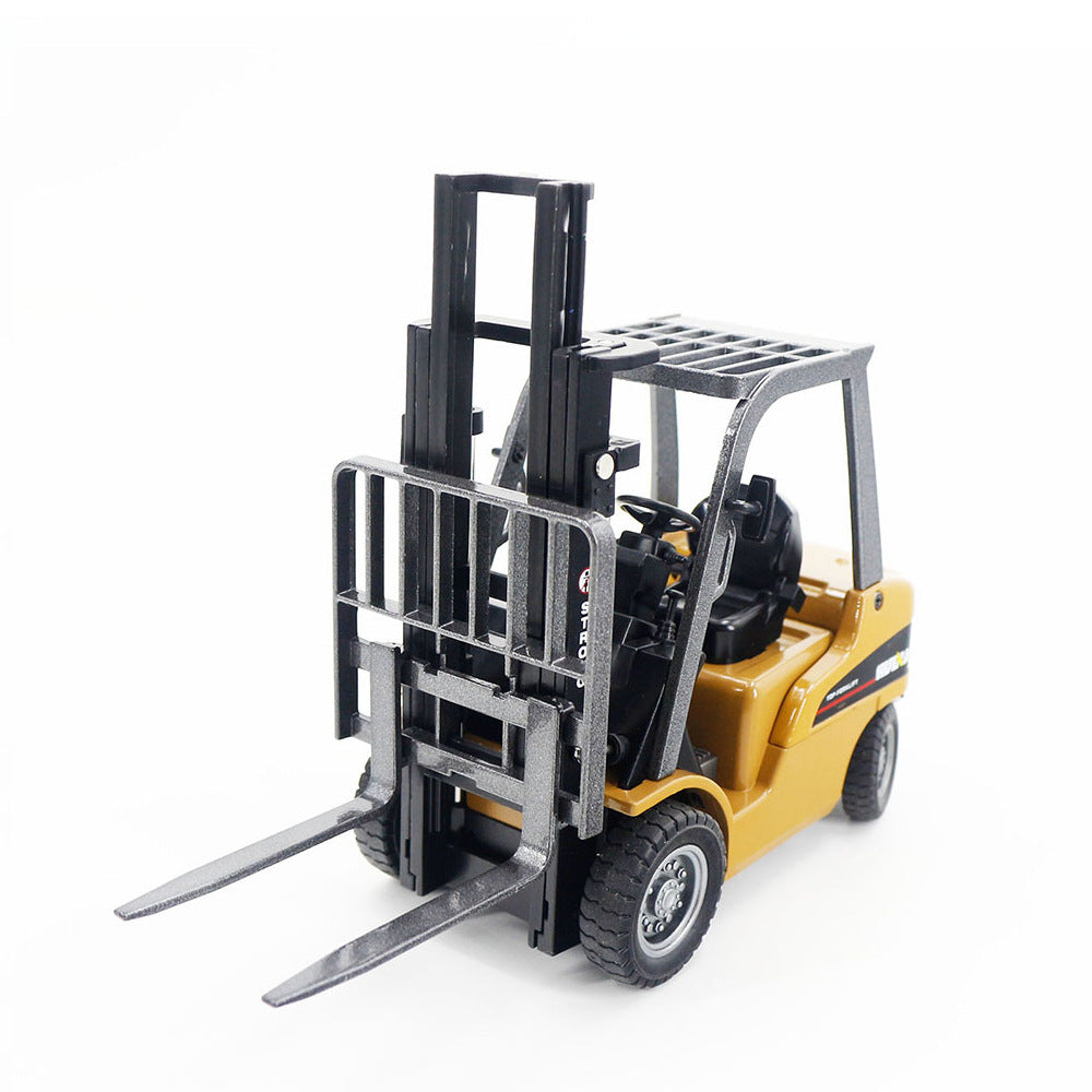 Static Interactive Alloy Toy Construction Vehicle For Children
