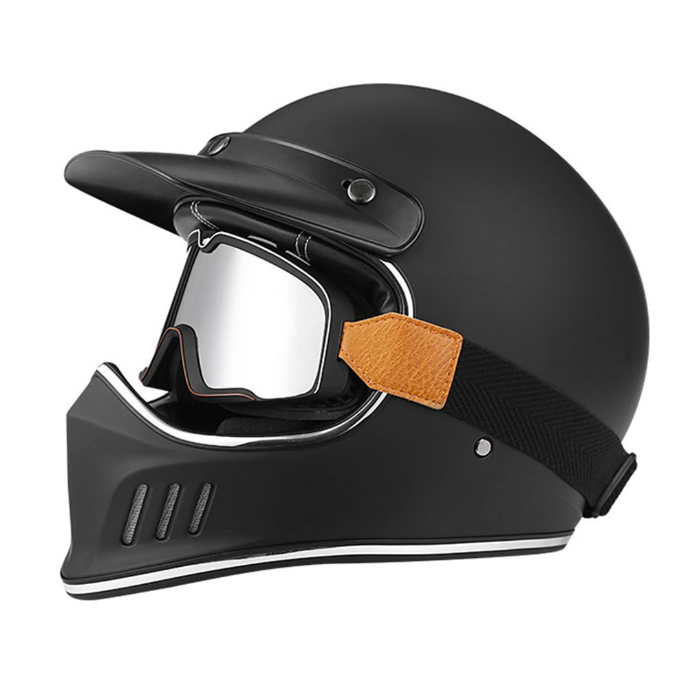 Locomotive Bicycle Full Face Helmet
