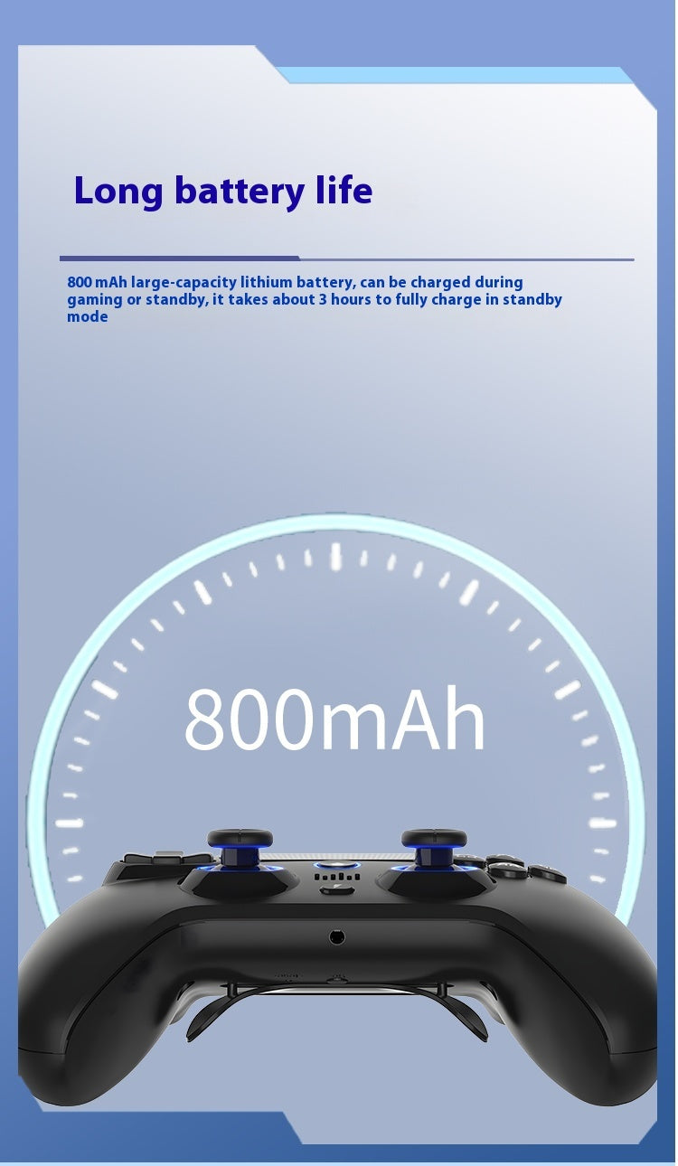 Bluetooth Gamepad Symmetrical Rocker Black Computer
