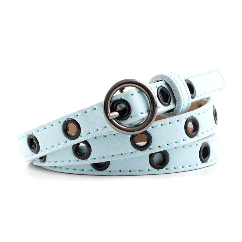 Fashion Ladies Without Needle Hollow Belt