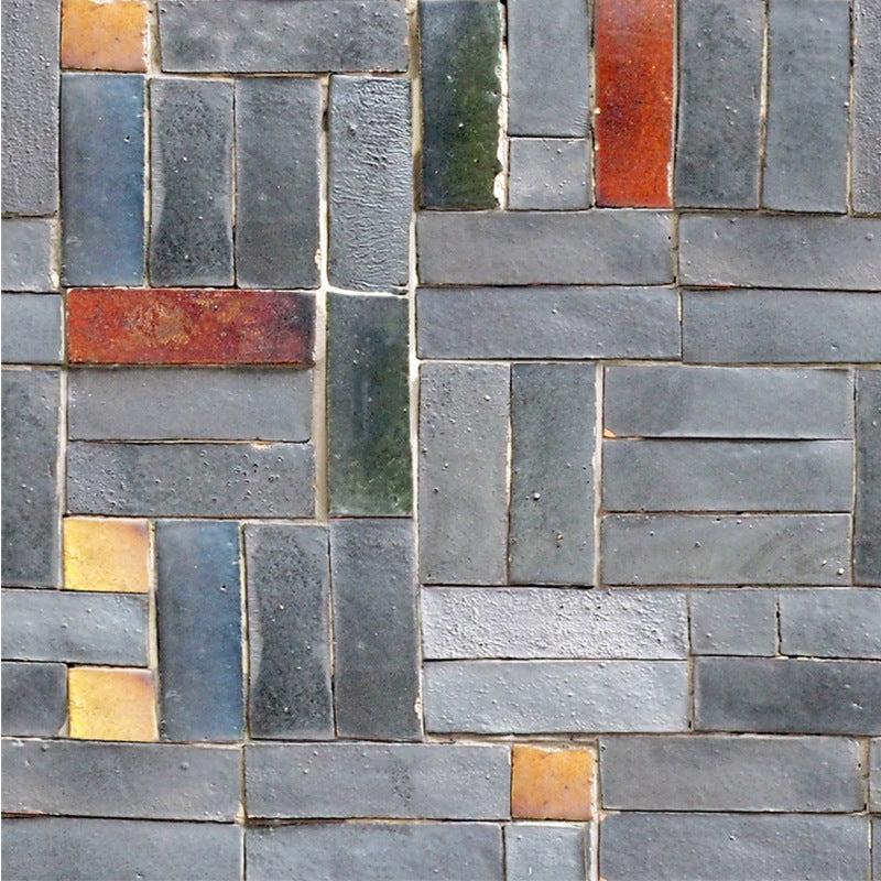 Waterproof stone balcony wallpaper